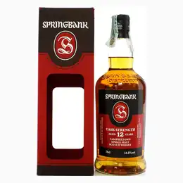 Springbank 12 Year Old Cask Strength 54.8% Single Malt