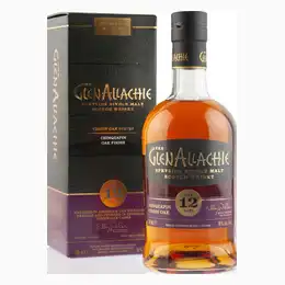 GlenAllachie 12 Year Old Chinquapin Virgin Oak Finish