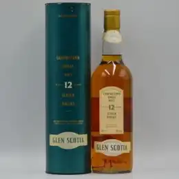 Glen Scotia 12 Year Old Single Malt Whisky 1990s