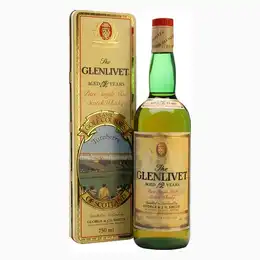 Glenlivet 12 Year Old Classic Gold Courses Turnberry Bot.1980s