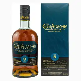 Bottle Of Glenallachie 8 Year Old Whisky And Gift Box