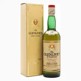 Glenlivet 12 Year Old Bot.1980s