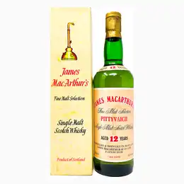 Pittyvaich 12 Year Old James MacArthurs Cask #15095 Single Malt Scotch Whisky, 75cl, 53.5% ABV