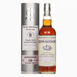Edradour 10 Year Old 2014  - Un-Chillfiltered Collection  Whisky 70cl