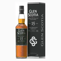 Glen Scotia 15 Year Old Single Malt Scotch Whisky 70cl