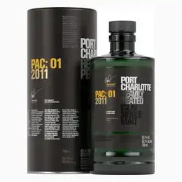 Port Charlotte Pac: 01 2011 Limited Edition Islay Single Malt Scotch Whisky 70cl