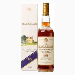 Macallan 1979 18 Year Old Bottled 1997 With Original Box