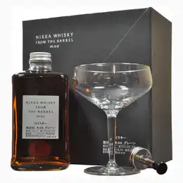 Nikka Whisky From The Barrel Cocktail Glass & Pourer