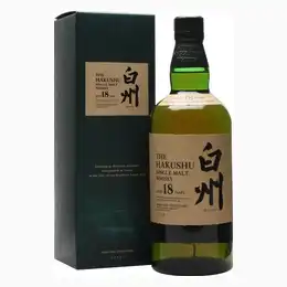 Hakushu 18 Year Japanese Whisky 70cl