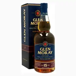 Glen Moray 15 Years Scotch Malt Whisky 0.7L 