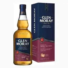 Glen Moray Double Cask Cabernet Speyside Single Malt Scotch Whisky 70cl