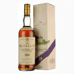Macallan 1970-1988 18 Year Old Sherry Cask