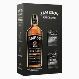 Jameson Black Barrel Gift Pack