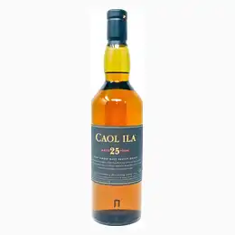 Caol Ila 25 Year Old Single Malt Scotch Whisky, 70cl, 43% ABV