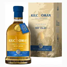 Kilchoman 100% Islay 10th Edition Limited Edition Islay Single Malt Scotch Whisky 70cl