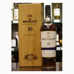 Macallan 30 Year Old Whisky - Sherry Oak Casks