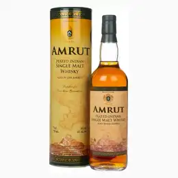 Amrut Peated Single Malt Whisky 70cl