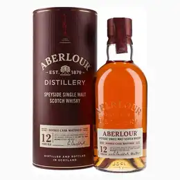 ABERLOUR 12 Year Old Double Cask Matured Speyside Single Malt Scotch Whisky 70cl 40%