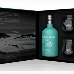 Bruichladdich Classic Laddie Gift Pack Islay Single Malt Scotch Whisky 70cl