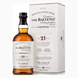 The Balvenie 21 Year Old PortWood Single Malt Scotch Whisky