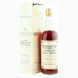 Macallan 1963, The Northern Scot Centenary 1980 Bottling with Box