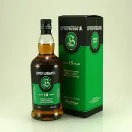 Springbank 15 year old Campbeltown Single Malt Scotch Whisky 46% 70cl