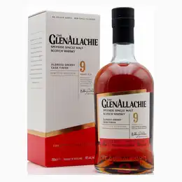 GlenAllachie 9 Year Old Oloroso Sherry Cask Finish The Wood Collection