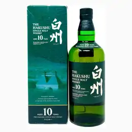 Hakushu 10 Year Old Single Malt Japanese Whisky, 70cl, 40.5% ABV
