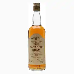 Benrinnes 12 Year Old Managers Dram
