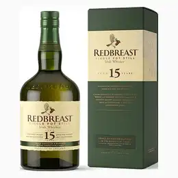 Redbreast 15 Year Old Single Pot Still Whiskey 70cl