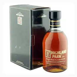 Highland Park 12 Year Old, Eighties Bottling with Box