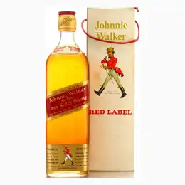 Johnnie Walker Red Label Gift Box 1970s 70cl