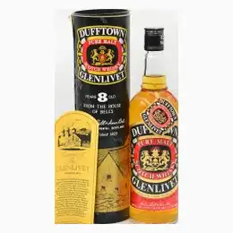 Dufftown Glenlivet 8 Year Old Speyside Malt Whisky 1980s