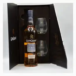 Glen Grant 18 Year Old Single Malt Whisky Glass Set