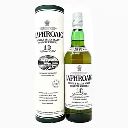 Laphroaig 10 Year Old Single Malt Scotch, 70cl 40% ABV
