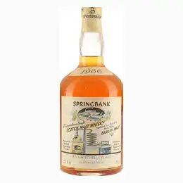 Springbank 1966 Local Barley Bot.1996 Cask #473