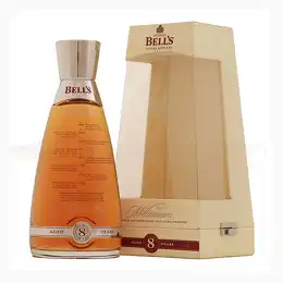 Bells Original 2000 Glass Millennium Decanter Whisky 70cl
