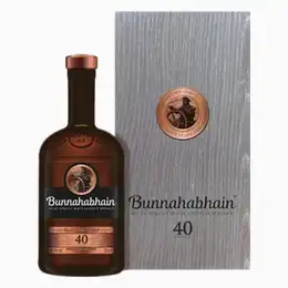 Bunnahabhain 40 Year Old Bunnahabhain Single Malt Islay Whisky