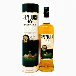 Speyburn 10 Year Old Single Malt Scotch Whisky, 70cl, 40% ABV