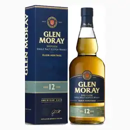 Glen Moray 12 Year Old Single Malt Scotch Whisky