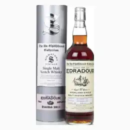 Edradour 10 Year Old 2011  - Un-Chillfiltered Collection  Whisky