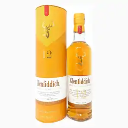 Glenfiddich 12 Year Old Kosher American Oak Single Malt Scotch Whisky, 70cl, 40% ABV