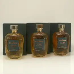 The Hearach Isle of Harris THREE BOTTLE SET  from the First Release Harris Distillery Single Malt Scotch Whisky 46% 70cl