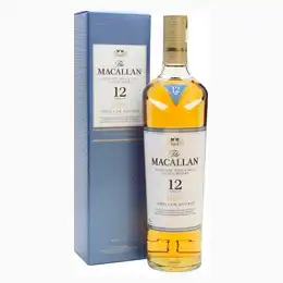 MACALLAN 12 Year Old Triple Cask Speyside Single Malt Scotch Whisky 70cl 43%