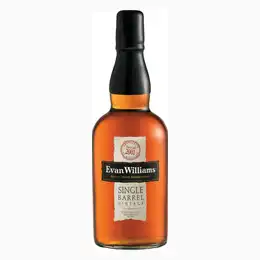 Evan Williams Single Barrel Vintage Bourbon Whiskey, 70 cl