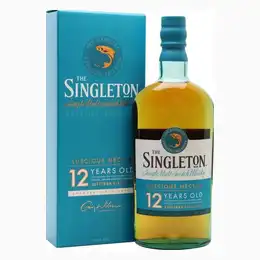THE SINGLETON OF DUFFTOWN 12 Year Old Speyside Single Malt Scotch Whisky 70cl 40%