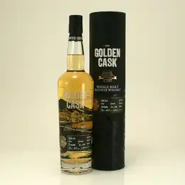 Caol Ila Distillery 15 year old Single Cask Bourbon Cask Finish Islay Single Malt Scotch Whisky from The House of MacDuff - The Golden Cask 55.7% 70cl