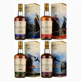 Macallan Decades Travel Series Full Set