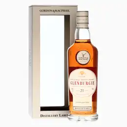 Distillery Labels Glenburgie 21 Years Old Gordon & MacPhail