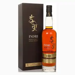 Indri Dru Cask Strength Indian Single Malt Whisky 70cl